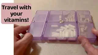Best pill organizer for traveling! | FYY Daily Pill Organizer