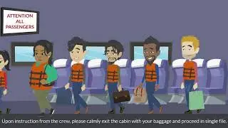 Safety Briefing - disembarking via a boat landing (English)
