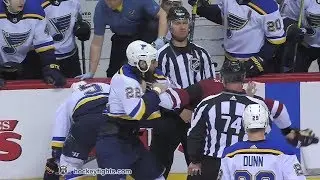 Chris Thorburn vs Luke Schenn Mar 31, 2018