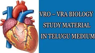VRO &ndash; VRA Biology Study Material in Telugu Medium