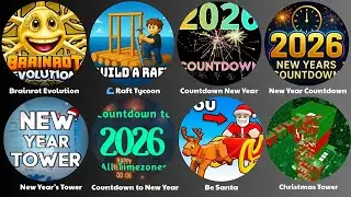 ROBLOX HARD MODE: Brainrot Evolution, Raft Tycoon, Countdown New Year, Christmas Tower, Be Santa
