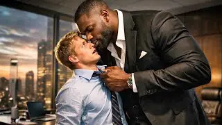 Kneel, Swallow Every Inch Before You Shift Ends &mdash; Massive Black Boss Commands Trembling White Intern