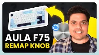 How To Remap / Change Volume Knob on Aula F75 | Quick Guide