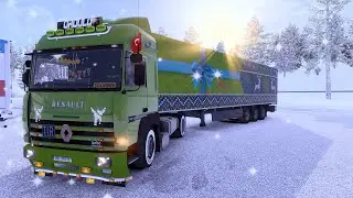 1.57 2025 KIŞ ETKİNLİĞİ  OYUNA KAR YAĞDI // GİZLİ WINTERLAND ADASI | ETS 2 WINTERLAND EVENT vol5