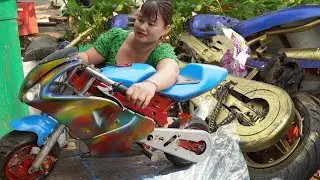 Restoration, Maintenance and Repair of Large Displacement Motorcycles Z1000 Mini \ Blacksmith Girl