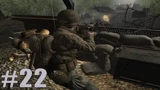 Call of Duty 2 (2005) Walkthrough/Playthrough - Mission 22 - Defending The Pointe