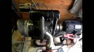Eigenbau Notstromaggregat mit Trabant Motor