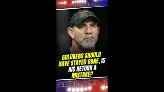 Goldberg returns, but should he have stayed retired #WWE #Goldberg #DutchMantell