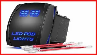 Nilight 5 Pin Rocker Switch: Easy Control for Your Vehicle&rsquo;s LED Lights