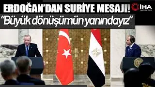 Cumhurbaşkanı Erdoğan ve Sisi’den Kahire’de Suriye Ve Bölgesel İstikrar Vurgusu