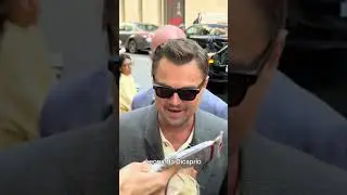 Leonardo Dicaprio SIgns Autographs At Cannes Festival #LeonardoDiCaprio