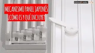 Riel Mecanismo panel japon&eacute;s: c&oacute;mo es y qu&eacute; incluye