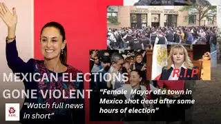 Devastating news mexican mayor shot dead | june 5 | Mnews |