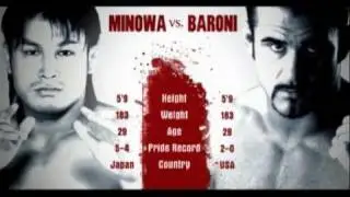 Interviews - Ikuhisa Minowa vs. Phil Baroni II (Pride Bushido 9)