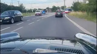 Fiat 124 Sport Coupe (AC) - driving my friends around town