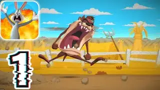 Looney Tunes World of Mayhem -Gameplay Walkthrough Part 1- Tutorial (iOS, Android)