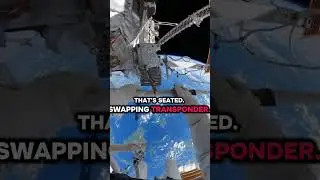 Unidentified Object Caught on Gopro during ISS routine maintenance #space #iss #alien #sora #ai
