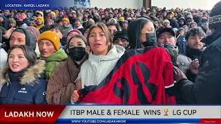 ITBP MALE & FEMALE WINS 5TH LG CUP ICE HOCKEY CHAMPIONSHIP 2026 