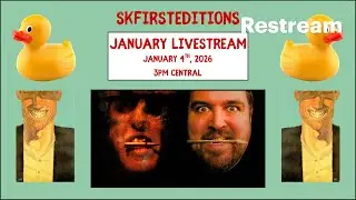 January Live Stream With SKFirstEditions - Upcoming Videos, The Shining, Gas/Fog/Mist, Carrie