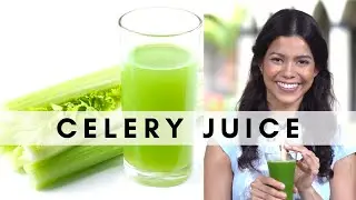 Celery juice to beat bloat and clear acne
