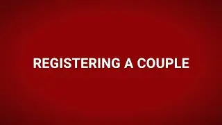 Couple Account Registration from Studio