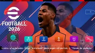 eFootball PES 2026 PPSSPP ISO [NO TEXTURE & NO SAVE DATA] NEW KITS 25/2026 REAL FACES & TRANSFERS