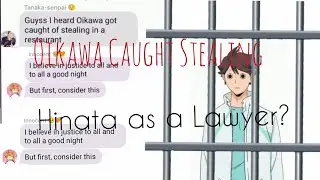 Hinata as a Lawyer/Kardashian Spoof/Haikyu Texting Story