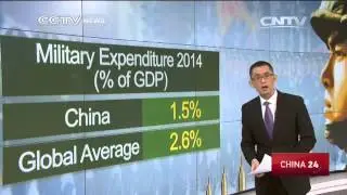 China's Military spending growth slowest in 5 years