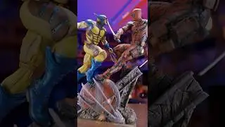 Deadpool & Wolverine Statue Print and Paint #deadpool #wolverine #deadpoolandwolverine #3dart
