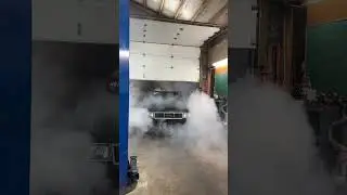 SHOP BURNOUT!!!!! High compression 6.0 ls gmc S15