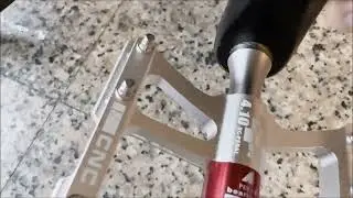 October 5, 2025~Change Pedals~6(Install the right pedal)