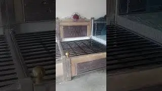 steel and iron bed new design#furniture #bed #charpai #home #pakistan #steelbars #steeldecor #steel