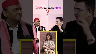 You Like Inter-Caste Marriage❓ #podcast #akhileshyadav #short #newshorts #politics