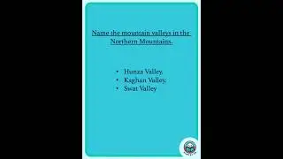 Olevels/IGCSE Geography: Topography 6