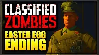 WORLD'S FIRST CLASSIFIED EASTER EGG ENDING CUTSCENE! Black Ops 4 Zombies Easter Egg Ending Cutscene