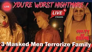 What Would You Do? 3 Masked Men Terrorize Family Caught on Ring Camera!