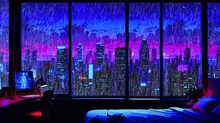 Midnight Rain Lofi 🌧️ Smooth Beats for Study & Sleep