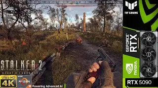 Stalker 2 Epic Settings, DLSS 4.5 Performance 4K | RTX 5090 | R9 9950X3D