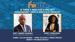 The Tech Behind Fintech: Is there a need for a Project Management Office (PMO) in a FinTech?