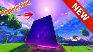 *NEW* CUBE ACTIVATES MAGNETIC FIELD w LOW GRAVITY! FORTNITE BATTLE ROYALE
