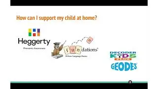 Foundational Literacy Curriculum Website Slide with Voiceover