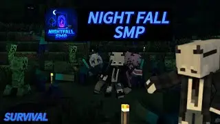 Mabar Server Minecraft NightFall SMP || MCPE / MCPC || [Live! 🔴] #minecraft #server #mcpe #mcpc