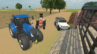 🔴 LIVE | Tractor Pulling King 🚜👑 | IVS 3DLIVE Tractor Mud Rescue 🚜 | Indian Vehicle Simulator 3D
