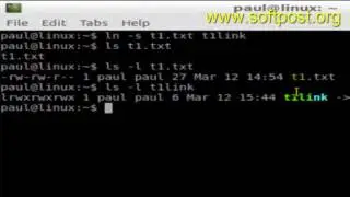 How to create a soft link to a file or directory in Unix