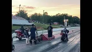 Captain Robbie vs Harley Davidson at Thunder Valley NHDRA @captain Robbie&rsquo;