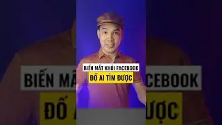 How to disappear from Facebook temporarily! #shorts #thanhcongnghe #meovat #facebook #tovuongba