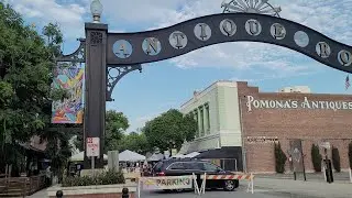 Weekend walking tour of the Pomona Arts Walk in Pomona California