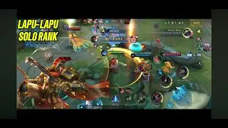 MOBILE LEGENDS - LAPU LAPU SOLO IN RANK