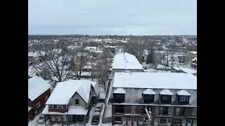 Kitchener - Waterloo Snow Storm 2022 |Driving in Storm|Chilled Winter