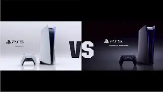 Playstation 5 black edition vs white edition (4K)